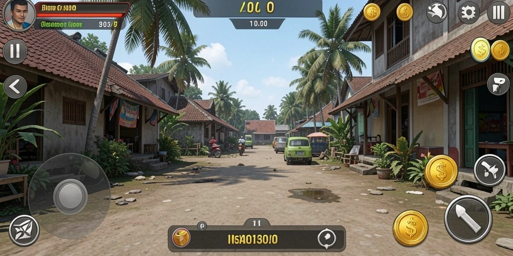 Leaderboard untuk menampilkan pemain terbaik secara global.
