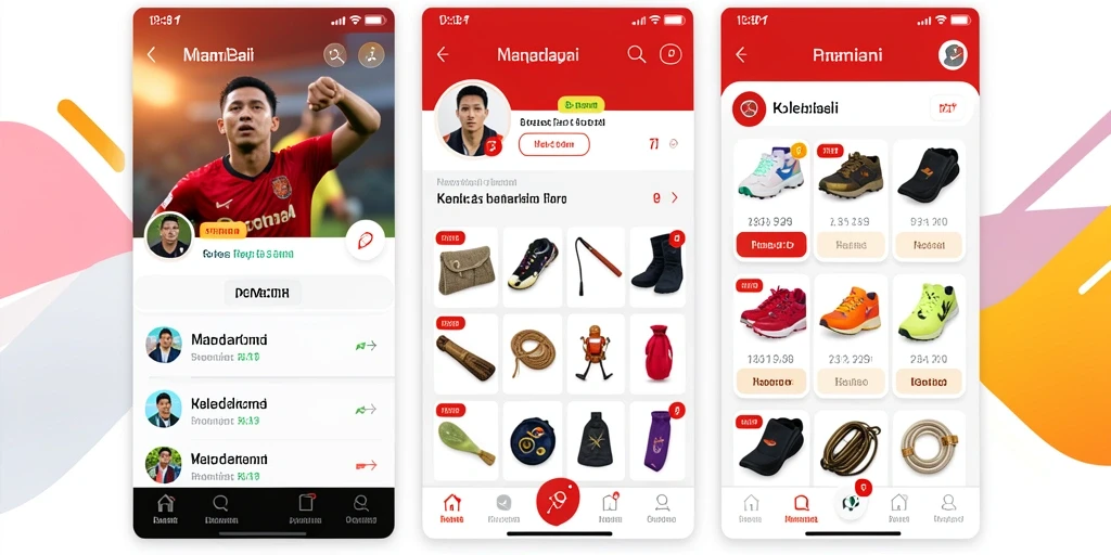 Ragam karakter unik yang bisa dipilih oleh pemain.