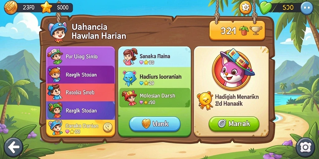 Menu pengaturan yang mudah digunakan dan akses cepat.