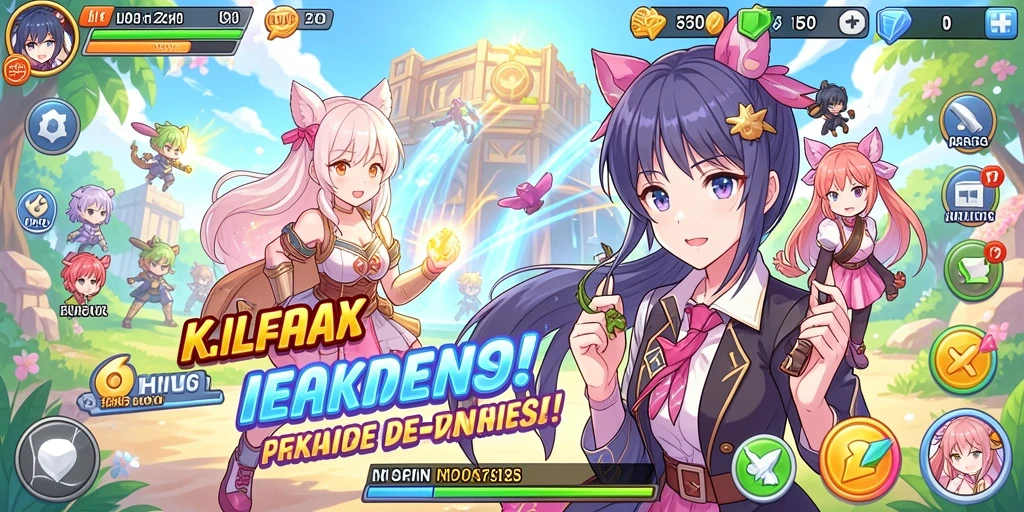 Screenshot menunjukkan grafis indah dari JKT8.