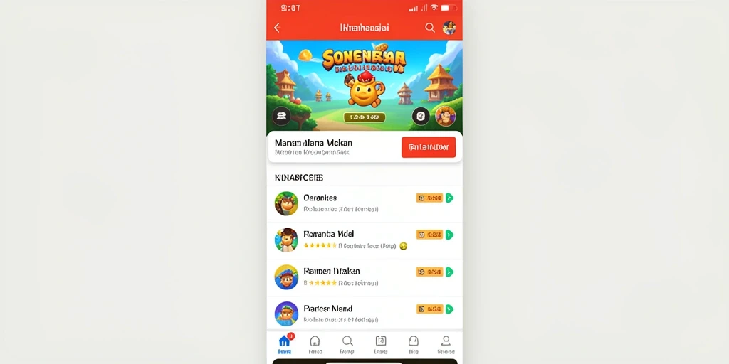 Screenshot menonjolkan bonus menarik bagi pemain baru.