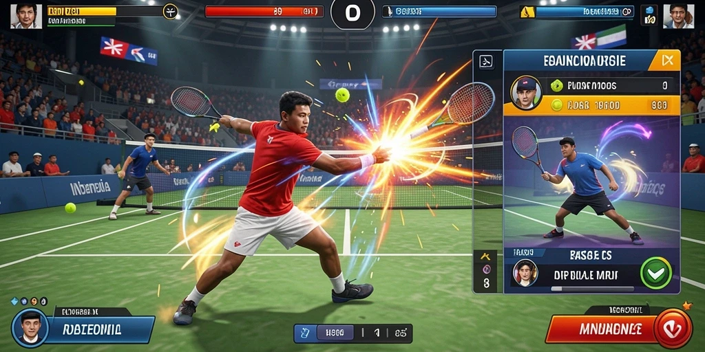 Screenshot 3: Visual menakjubkan dari level baru.