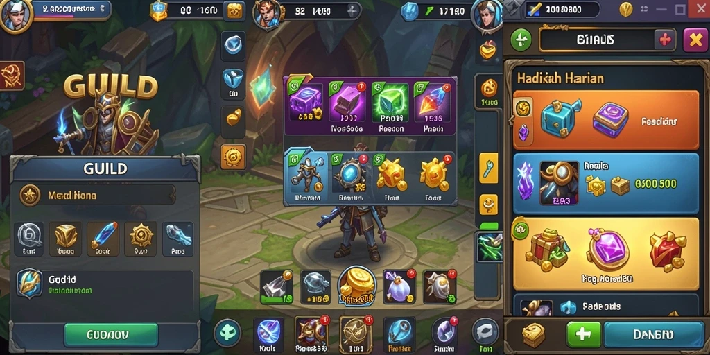 Screenshot menunjukkan gameplay intens yang memukau.